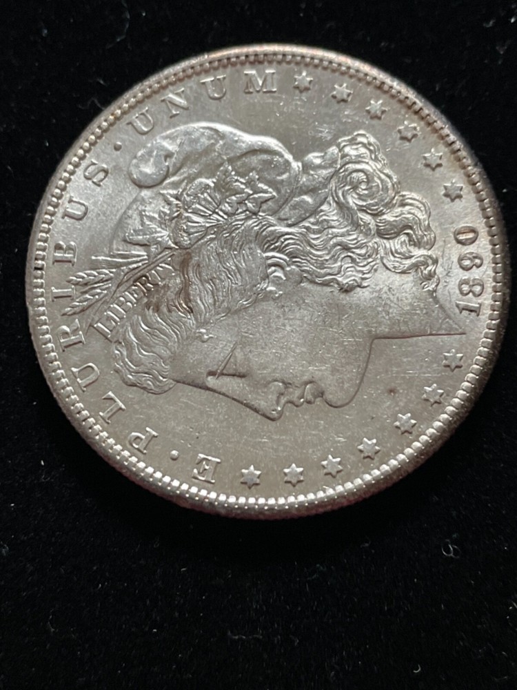 Morgan Silver Dollar 1890 S
