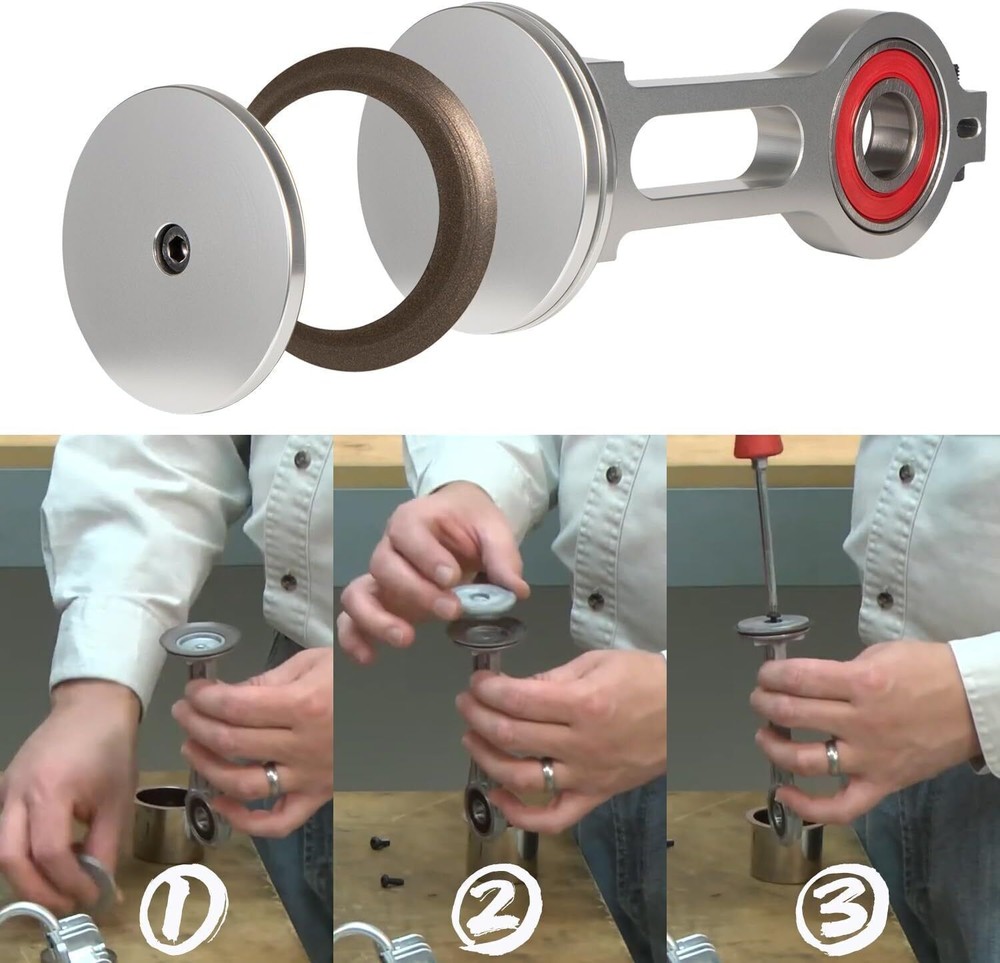 Compressor Piston Kit Connecting Rod Replacement Kit Piston Bearing for Sea-rs✨