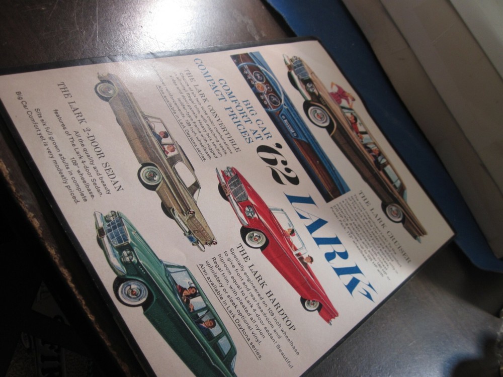 Studebaker 1962 Lark full line color brochure