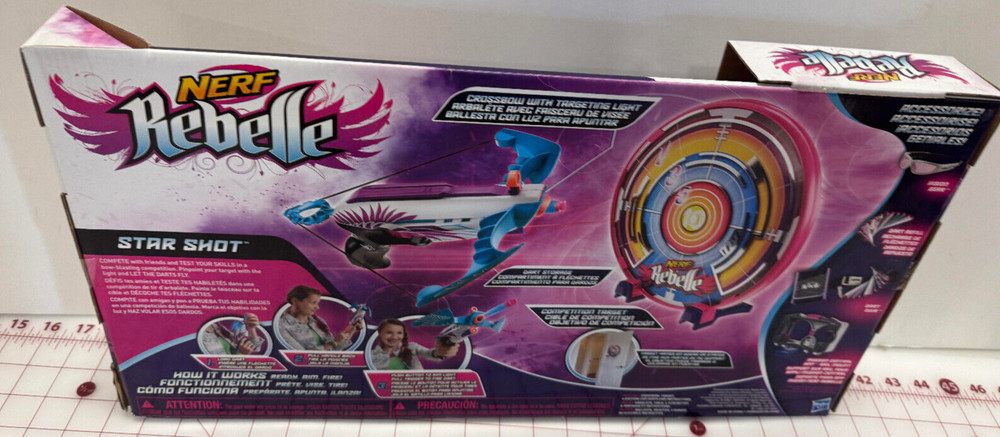 Hasbro Nerf Rebelle Star Shot Blaster Set with Target
