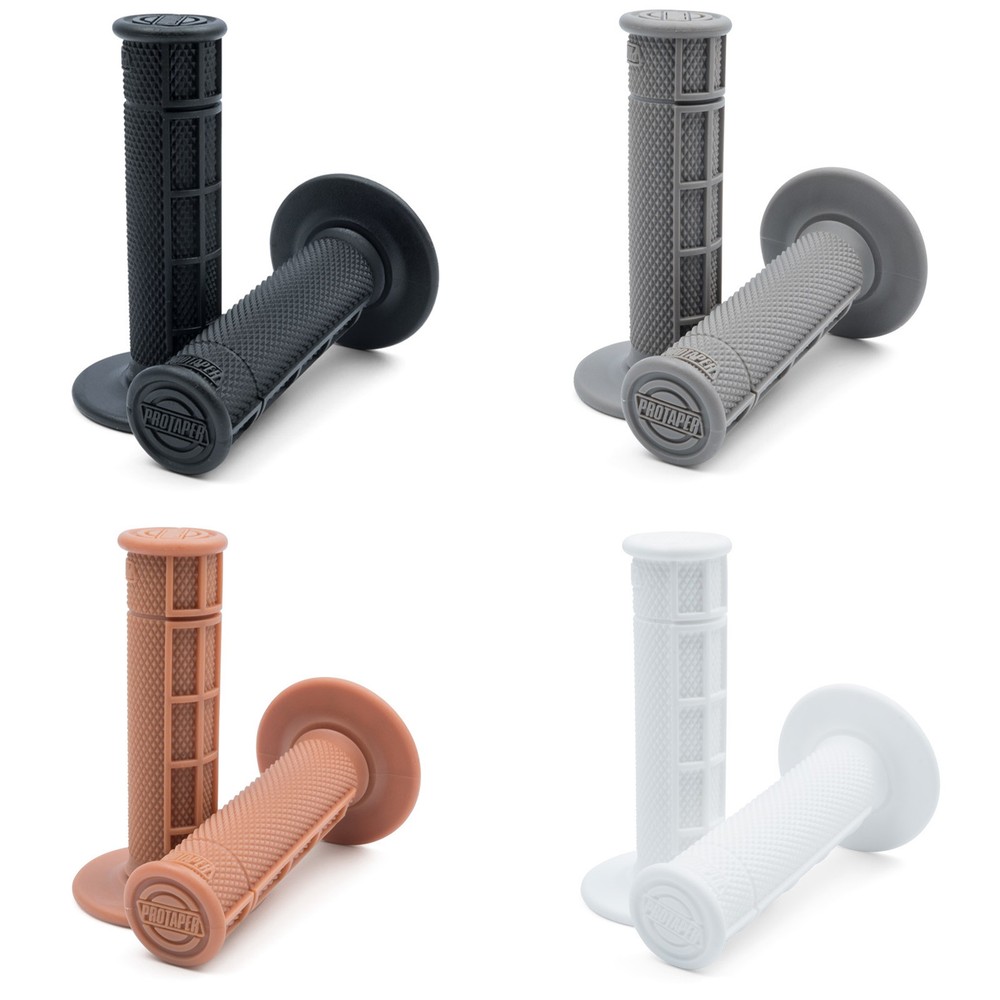 Pro Taper MX Motorcycle Race Cut Half Waffle Limited Edition Grips