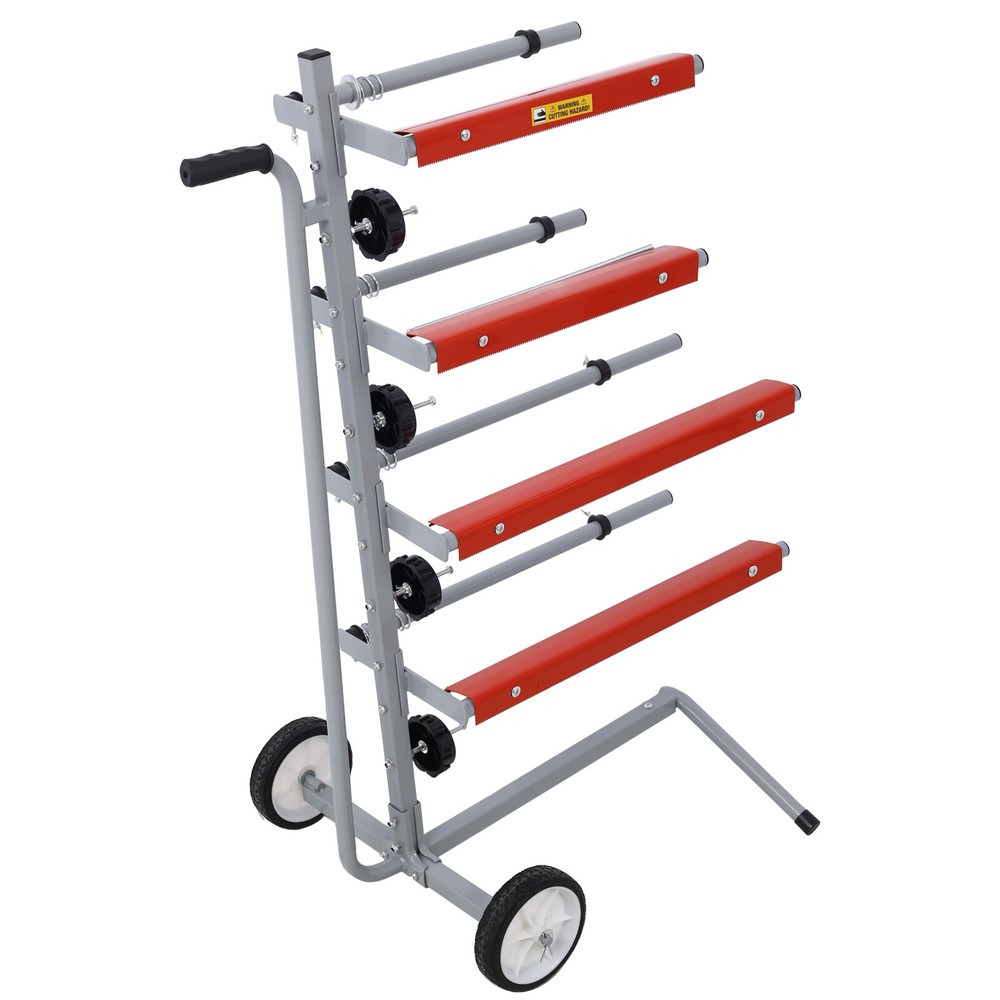 Global Mobile Tree Style Masking Paper Machine Station Stand Holds Multiple Roll