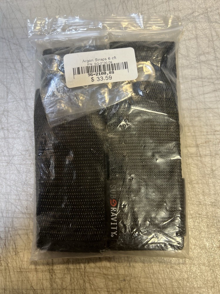 Argon Straps 6 cft SG-2100.09 SubGravity