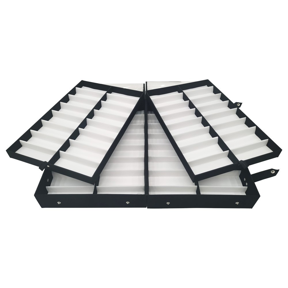64 Pairs Portable Eyeglasses Display Case Storage Box Organize Sorting
