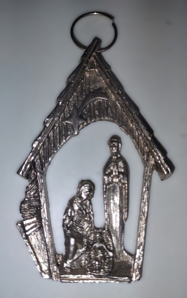 Nativity Keychain