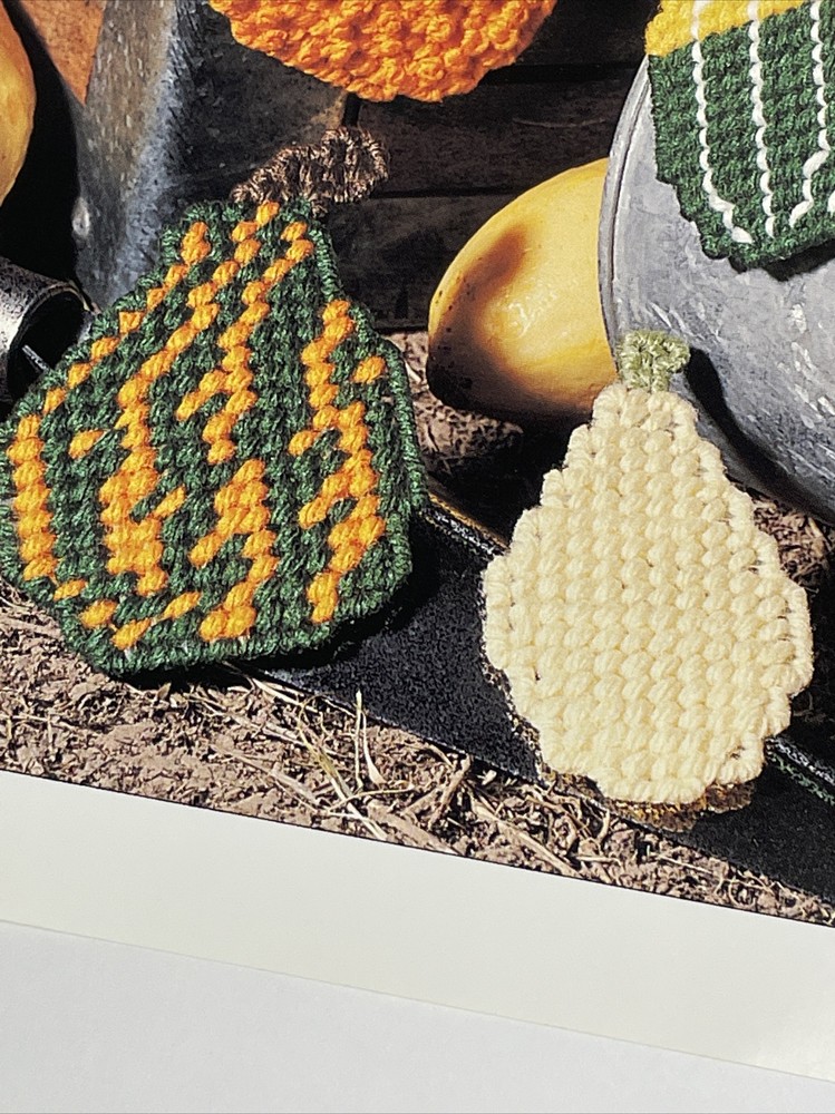 Kitchen Gourds Magnets Leisure Arts Plastic Canvas Pattern