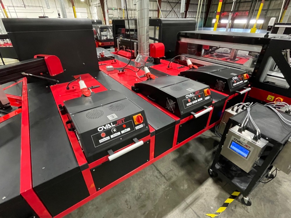 2020 OvalJet DTG Printer / Press - Direct to Garmet Textile Printer