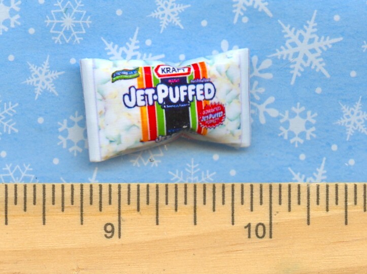 Dollhouse Miniature size Marshmallow Bag Mini's