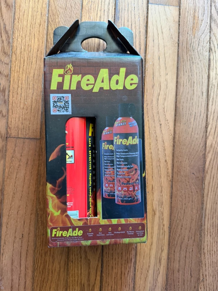 FireAde Environmentall Friendly Non Toxic Personal Fire Suppression System