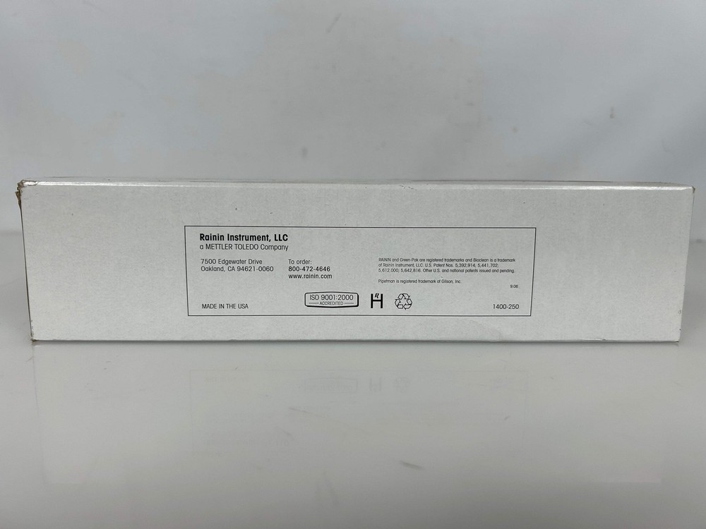 Rainin Tip Rack Refill System 10µ 960 Tips in 10 Sealed Refills