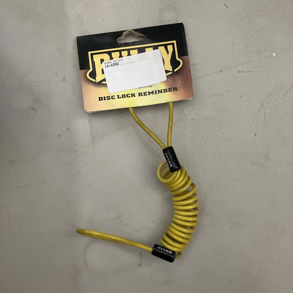 Bully Locks Disc Lock Reminder 132202 13-2202 bkm132202
