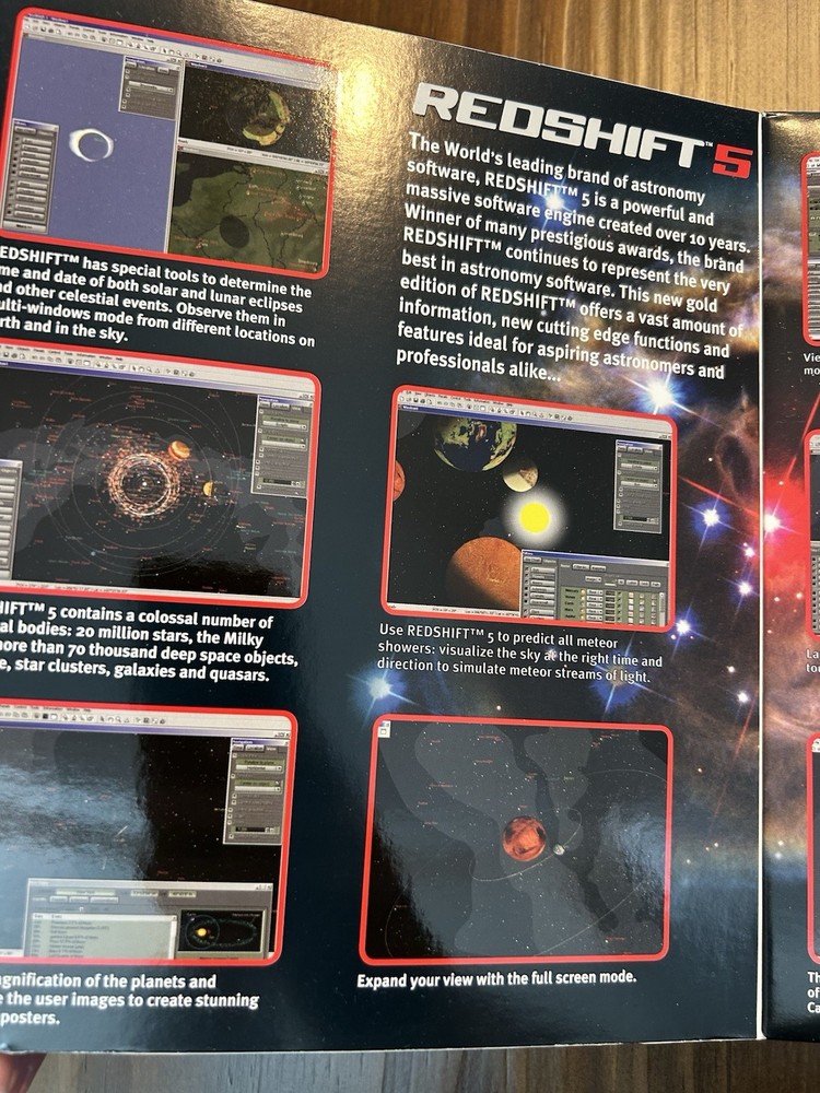 Redshift 5 The Ultimate Planetarium Software