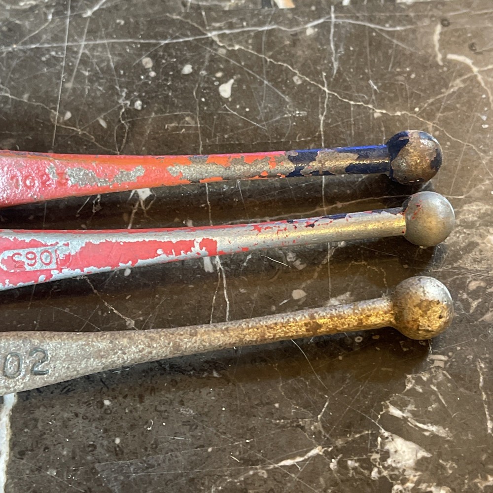 3 Vintage Glass Cutter Cutting Tools Red Devil & Fletcher