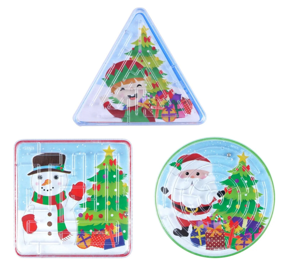 Mini Christmas Themed Mazes