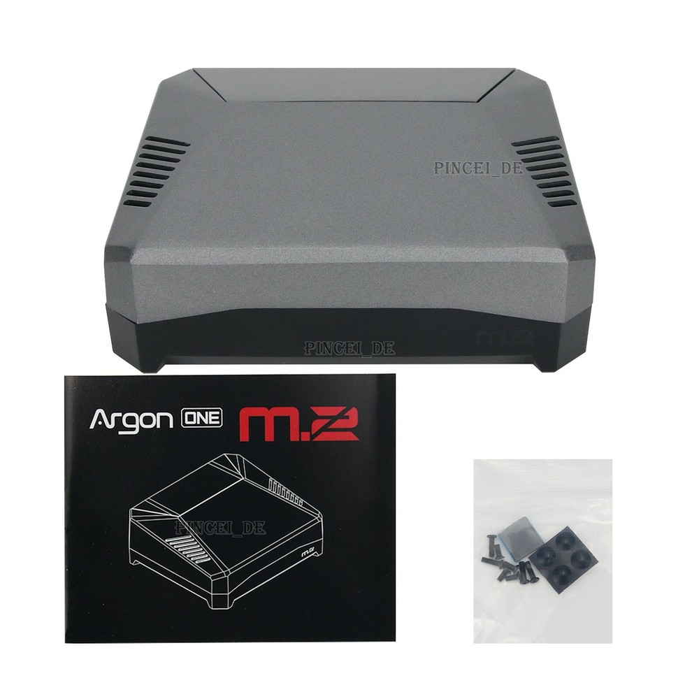 Argon One M.2 Raspberry pi 4 Case Aluminum Shell W/ M.2 Expansion Slot SSD Box