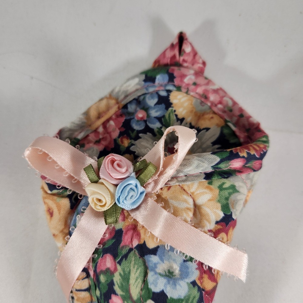 Handmade Floral Scissors Holder