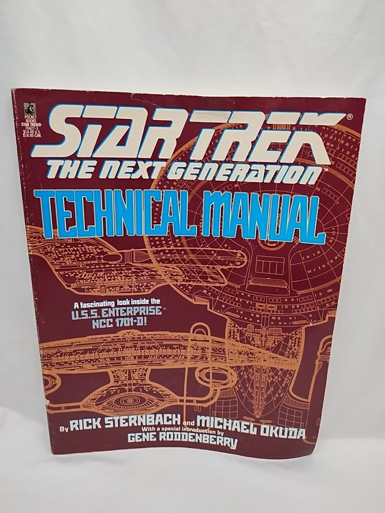 Star Trek The Next Generation Technical Manual Book
