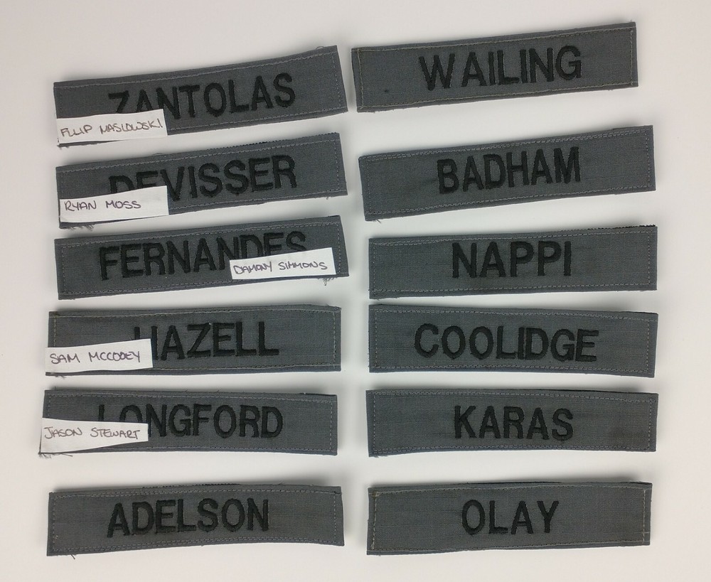 Siren: Internment Camp Guard Nametags