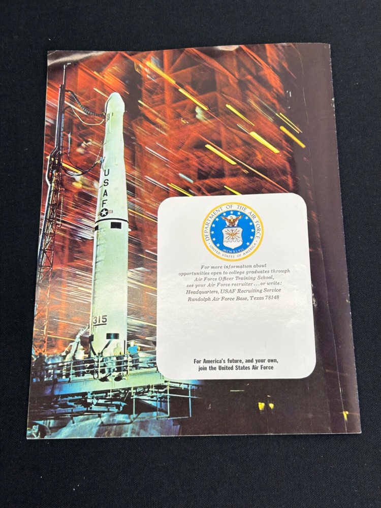 1960's US Air Force Aviation Recruiting Booklet