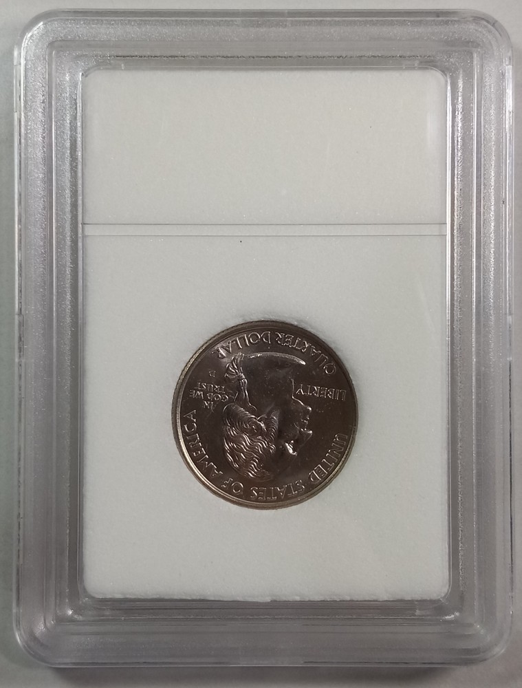 2007-D Utah Washington Quarter - INB Slabbed