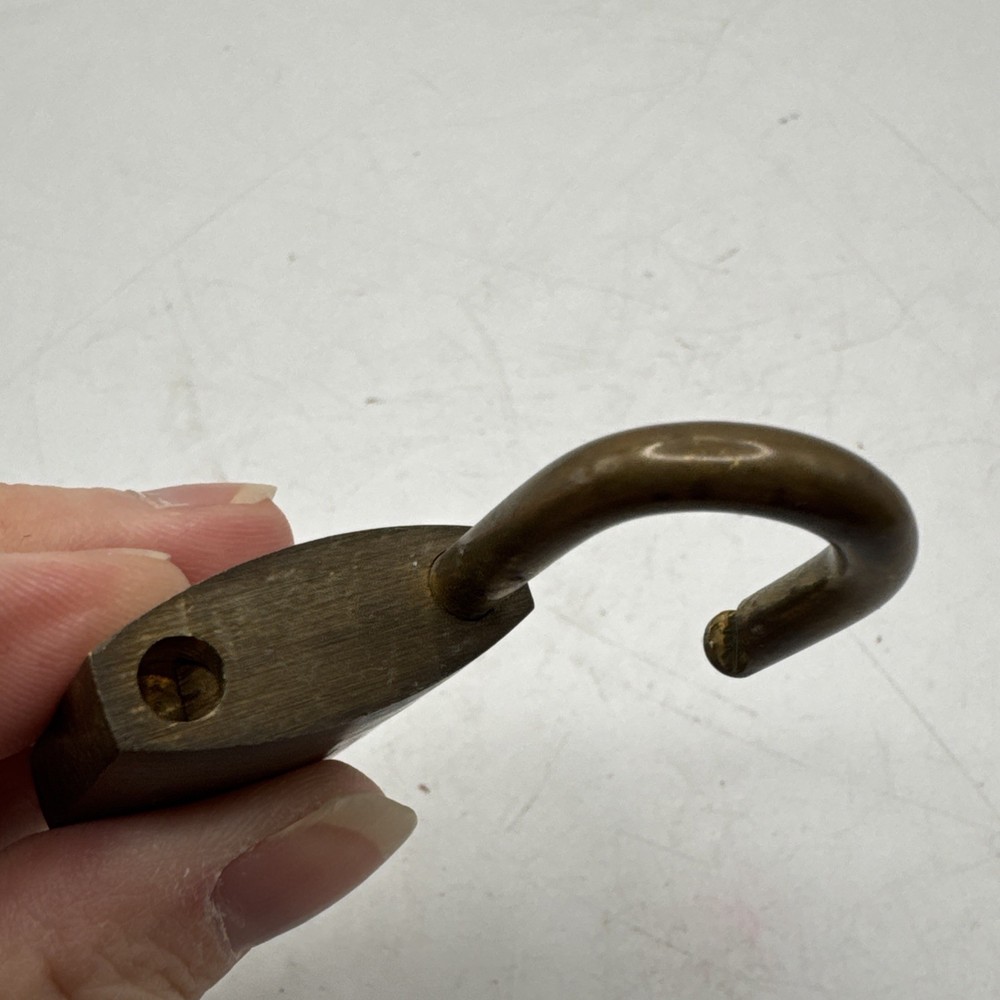 Abus 55/30 Solid Brass Lock Padlock With Key - Works