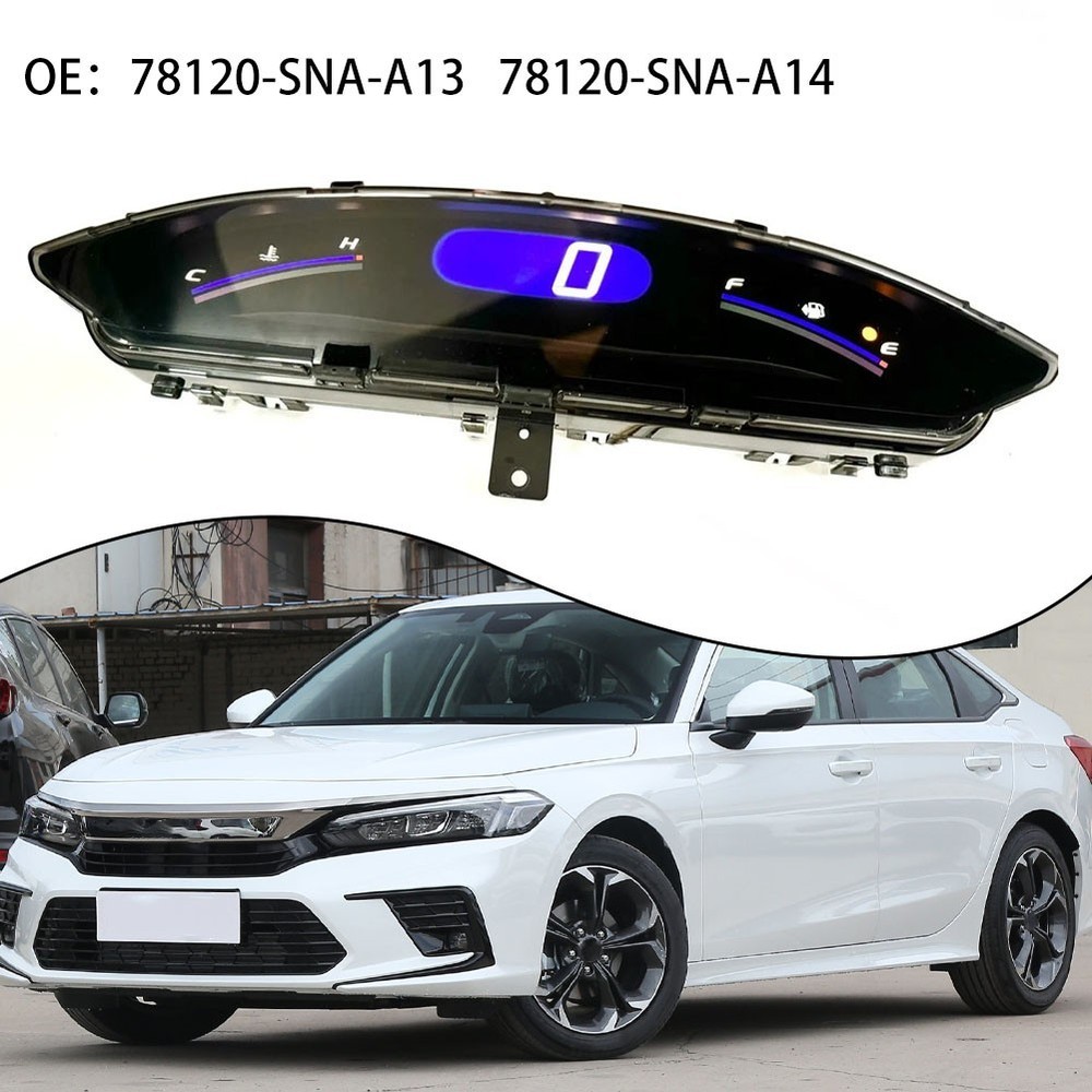 For Honda For Civic Speedometer Upper Display Kit with OEM Number Reference