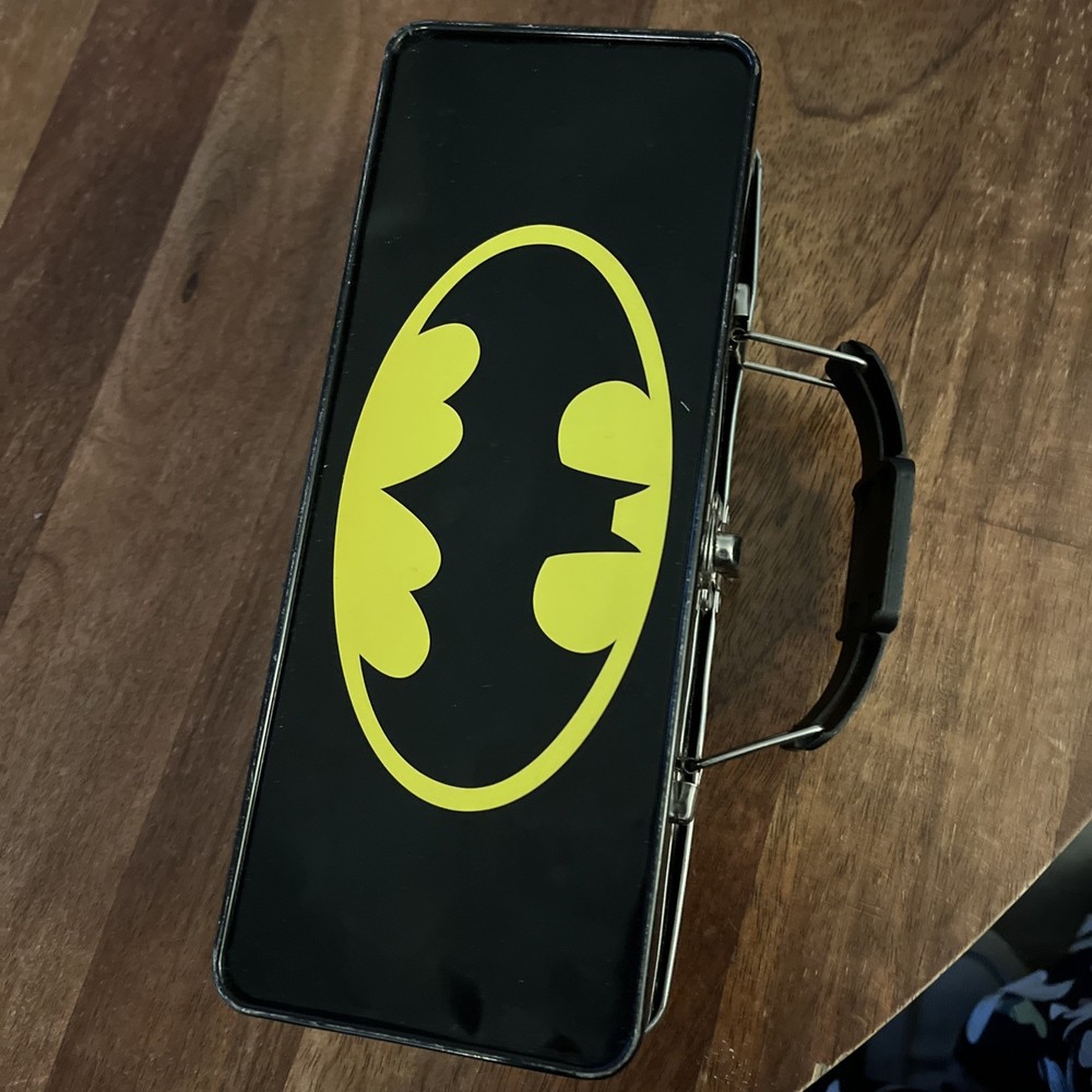 BATMAN Tin Metal Storage Box DC Comics