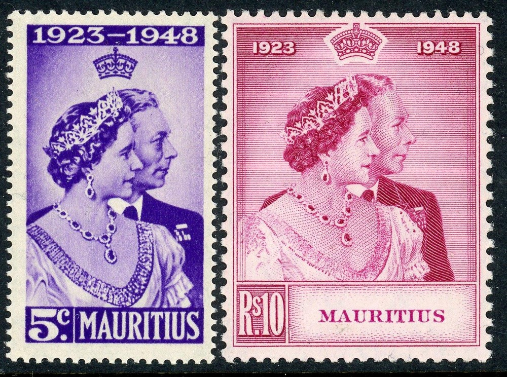 Mauritius 1948 (25 Oct) SG.270-271 U/M