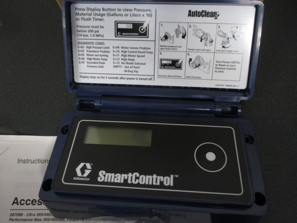 Graco 24W892 Smart Control 2.5 Display Kit NEW