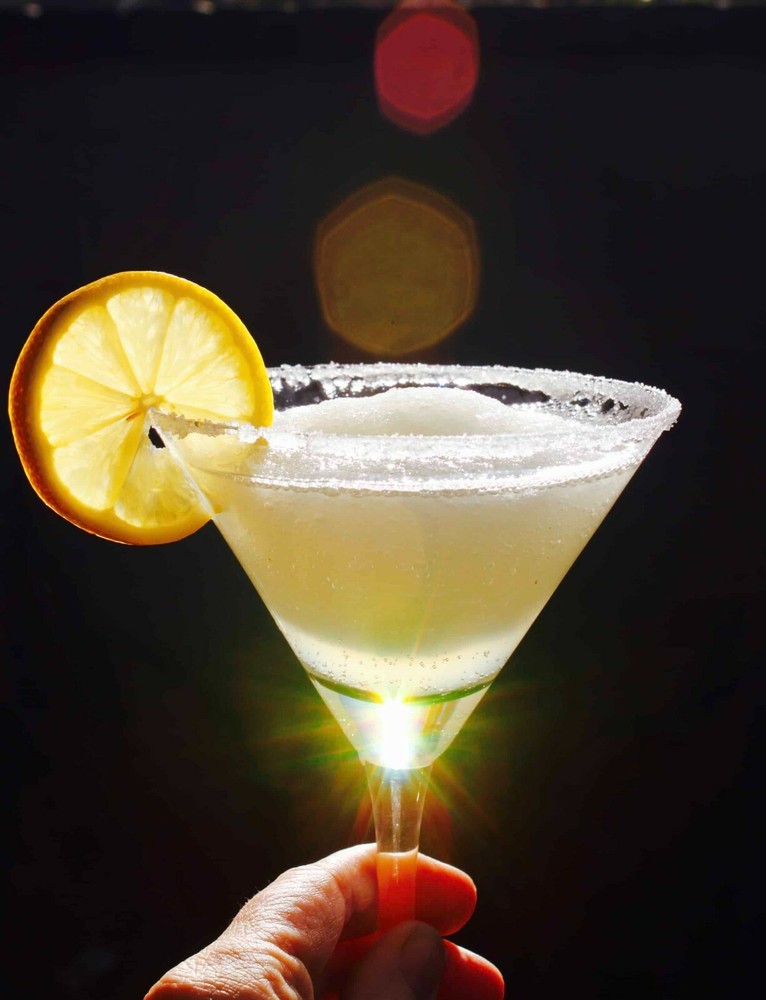 LEMON DROP VODKA/ RUM / MOSCATO WINE SLUSH MIX