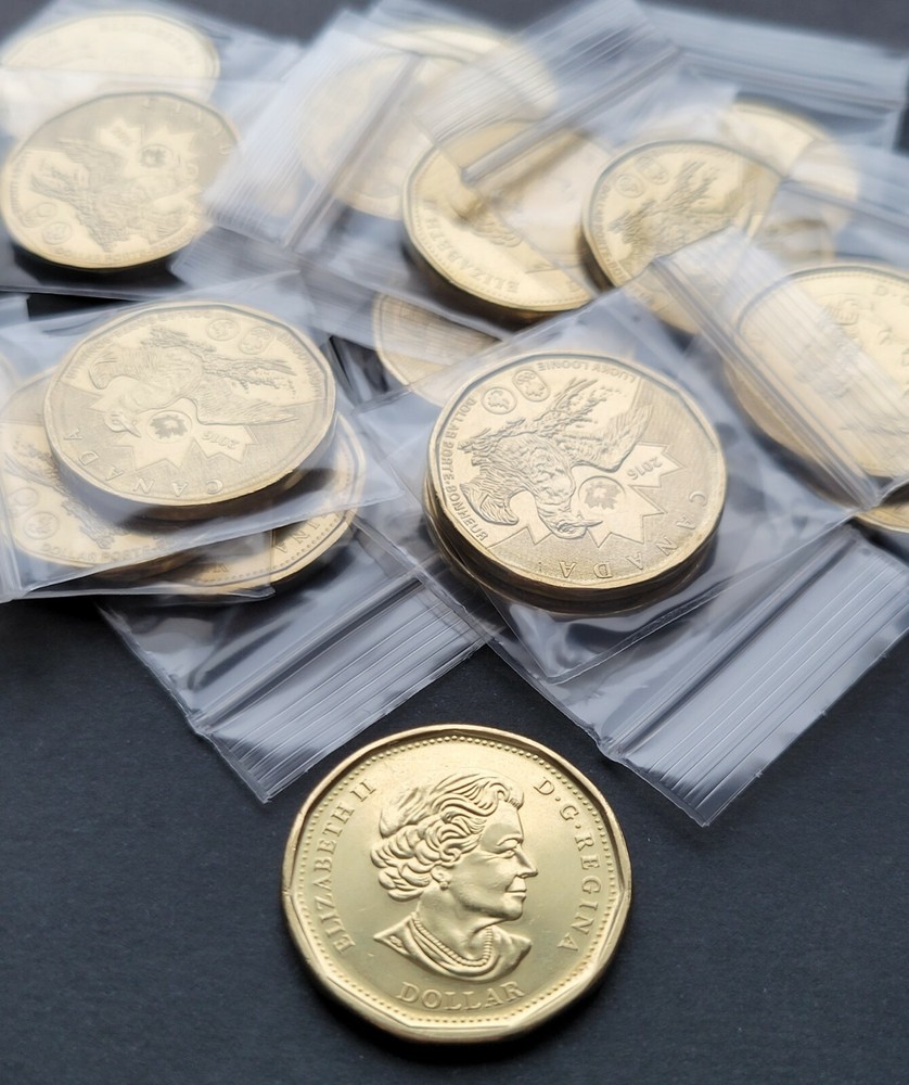 *** CANADA LUCKY LOONIE 2016 *** FROM MINT ROLL ***
