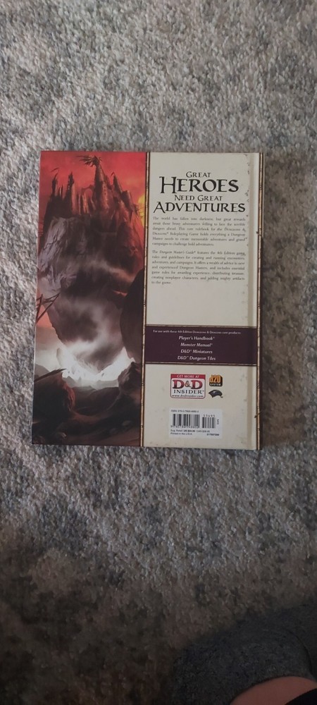 Dungeons & Dragons 4th Edition Dungeon Masters Book 2008