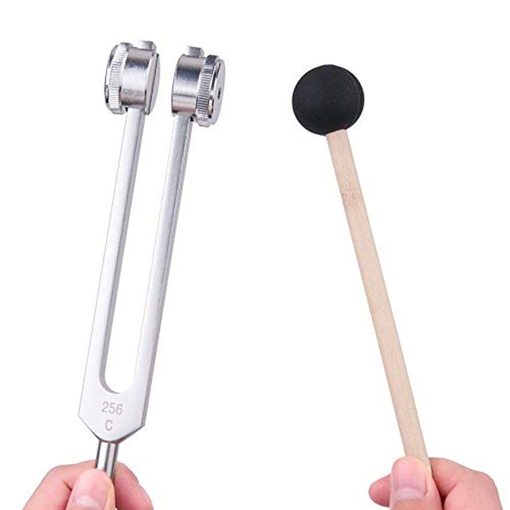 Tuning Fork, 256 Hz Tuning Fork, 256 Cps Tuning Fork Fixed Weights Clinical G...
