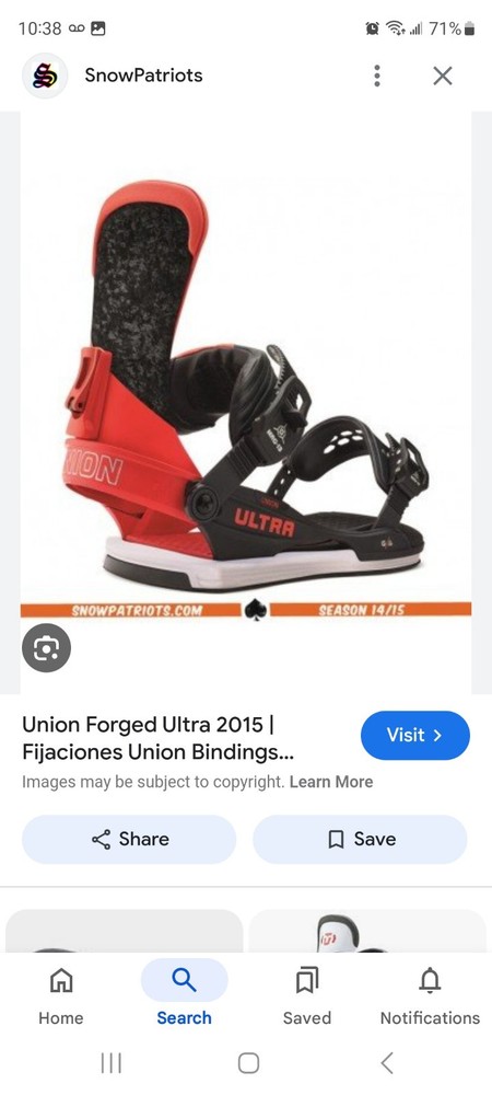 2014/15 Union Ultra Bindings
