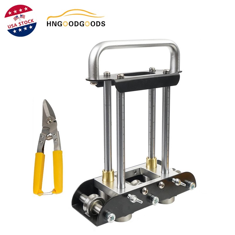 Black Hand Sheet Roller Bender Metal Roofing Tool &Snip for Making Folding Edges