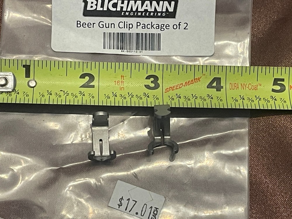 Blichmann Engineering Beer Gun Clip package of 2