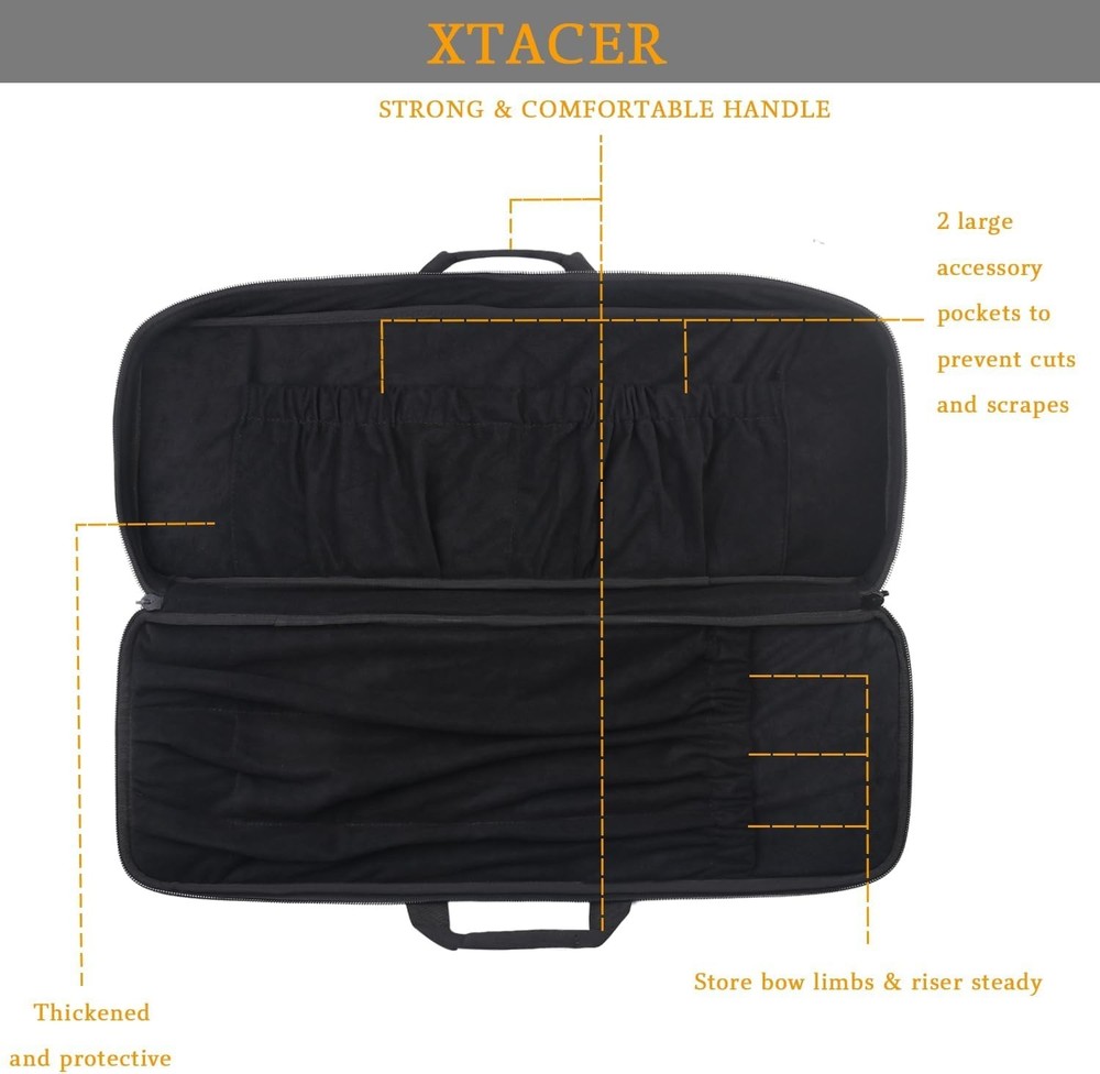 MOLLE Recurve Takedown Bow Case Fully Padded Case