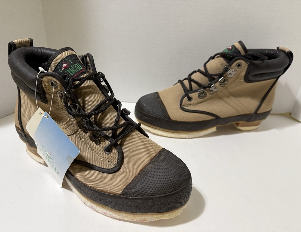REDHEAD CANVAS WADING BOOT STYLE: 20F-TAN BOOTS SIZE: 10