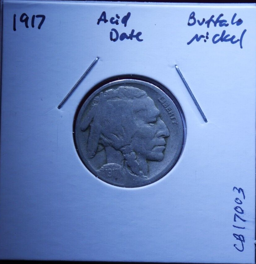 1917 P Buffalo Nickel