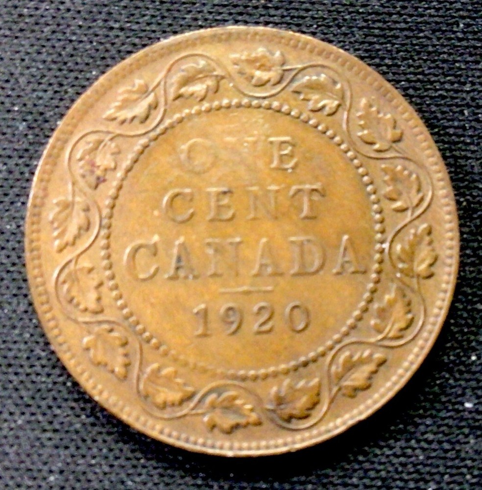 1920 Canada 1 Cent! ENN Coins