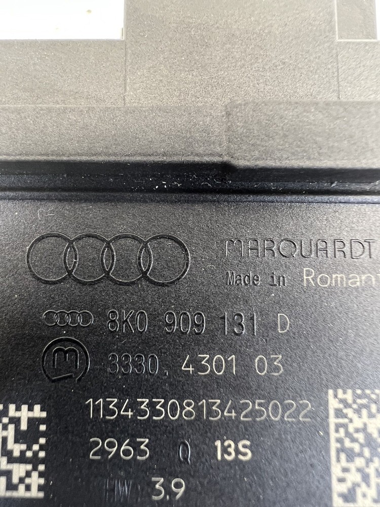 2013-2016 Audi S4 Ignition Switch Module W/Key OEM.