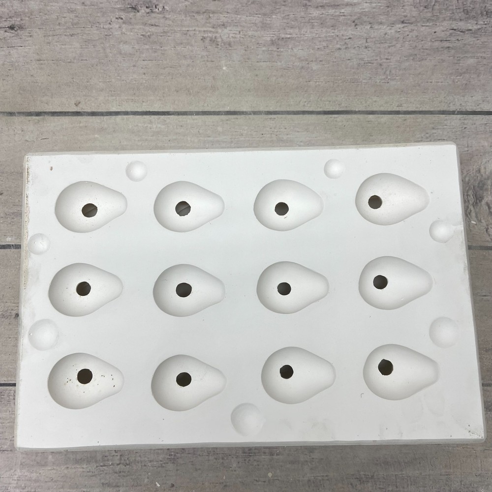 Unbranded Ceramic Casting Mold Twelve Pears Figurine