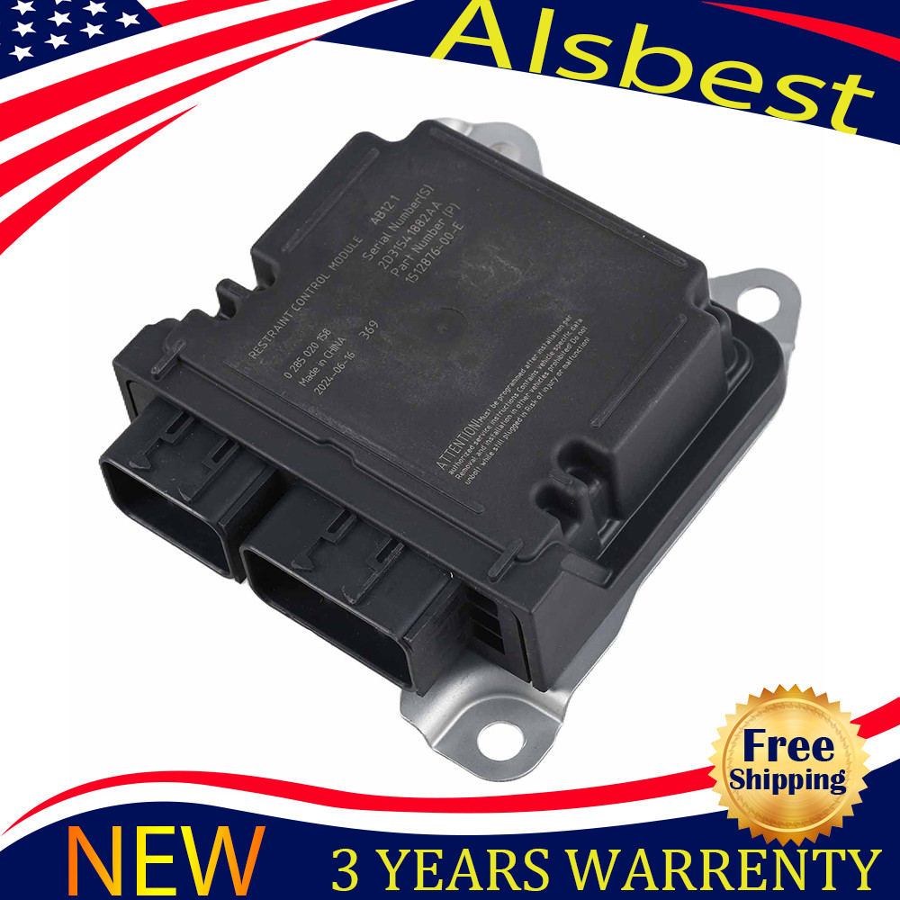 RESTRAINT DIAGNOSTIC COMPUTER MODULE SRS CONTROL For TESLA 3 Y S X 1512876-00E