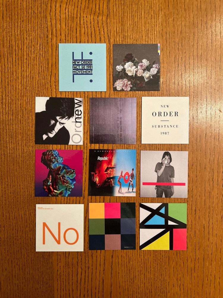 New Order fridge magnets
