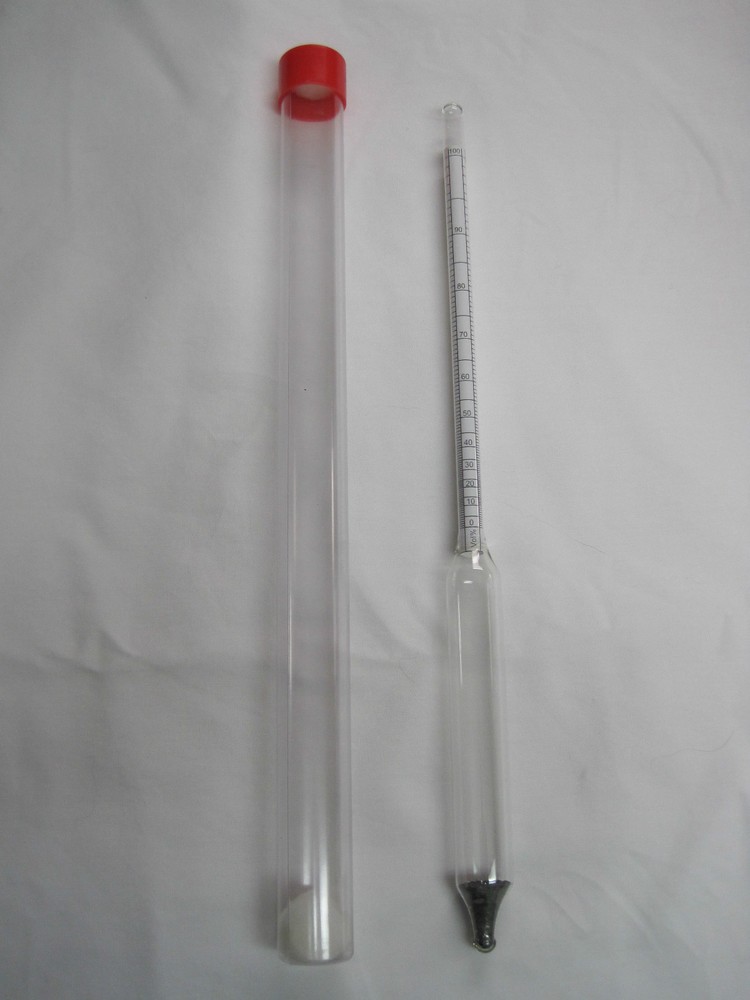 Proof and Tralle Alcohol Meter Distilling Hydrometer Moonshine