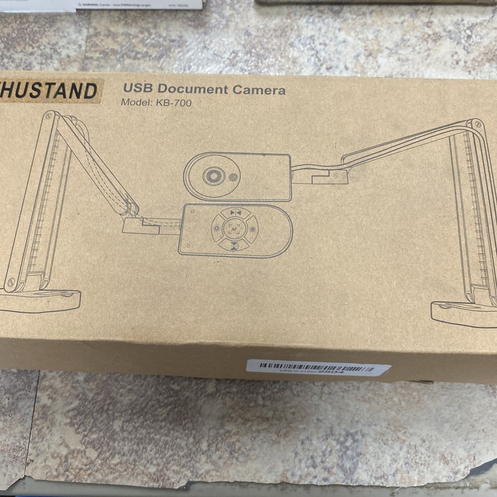 THUSTAR 8MP Document Camera & Webcam 4K with Dual Microphones, USB Visualise/g