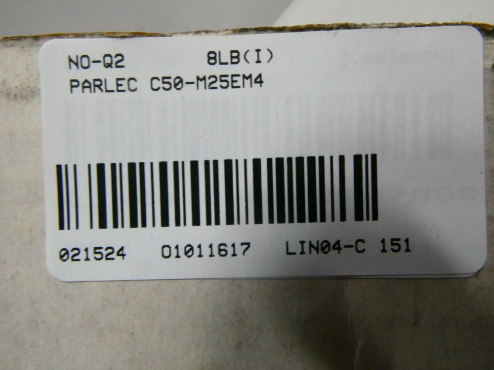 Parlec C50-M25EM4 End Mill Tool Holder