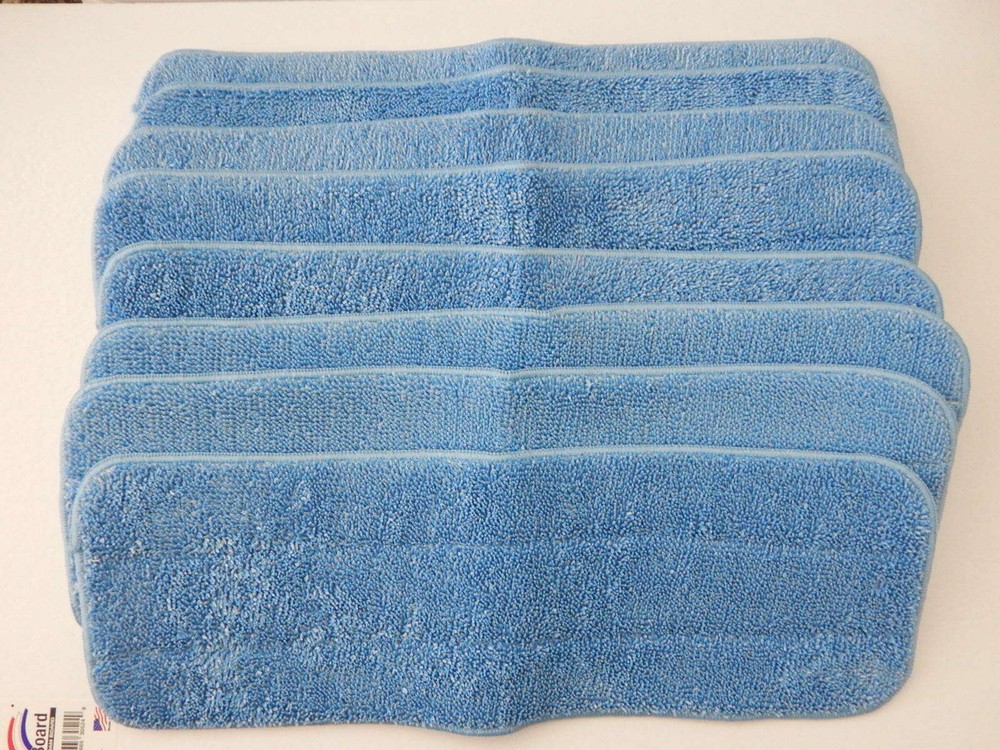 Microfiber Mop Pads Hardwood Floor Microfiber Cleaning Pad Mop Refill 8 PK