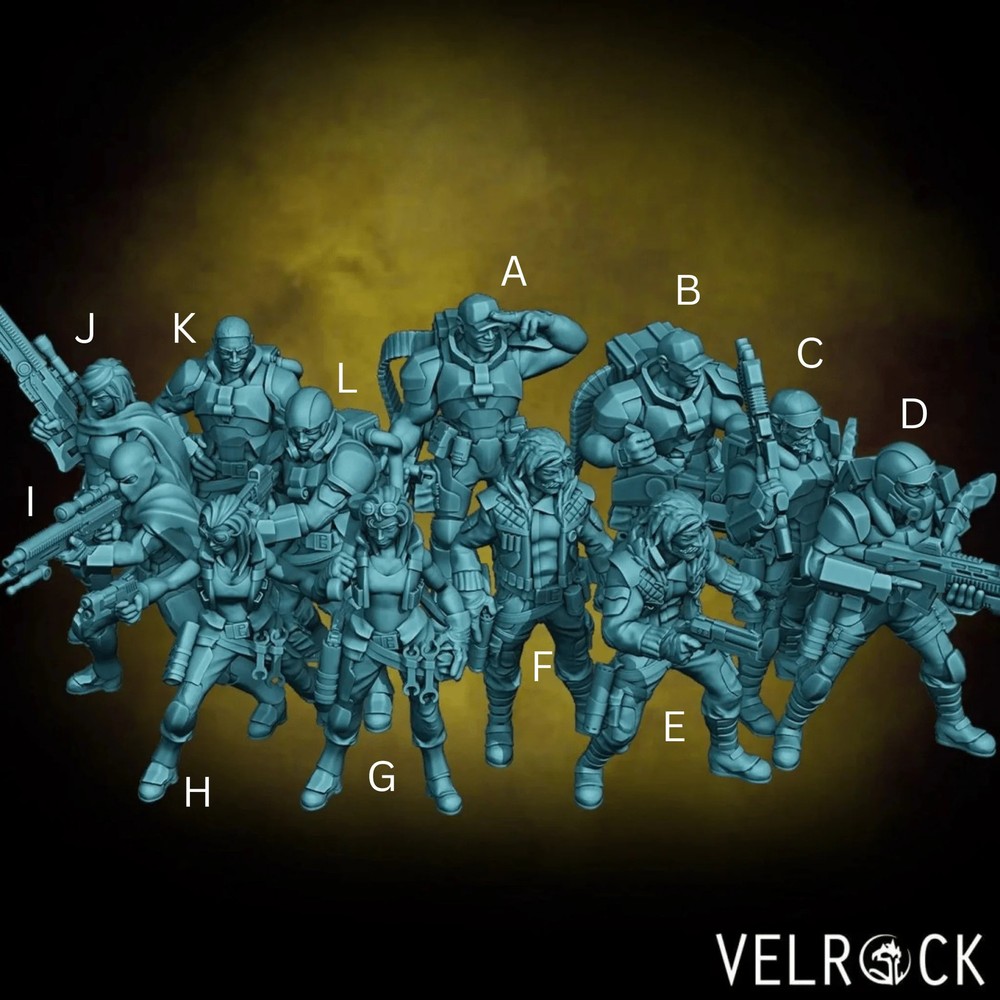 Mercenary Miniature
