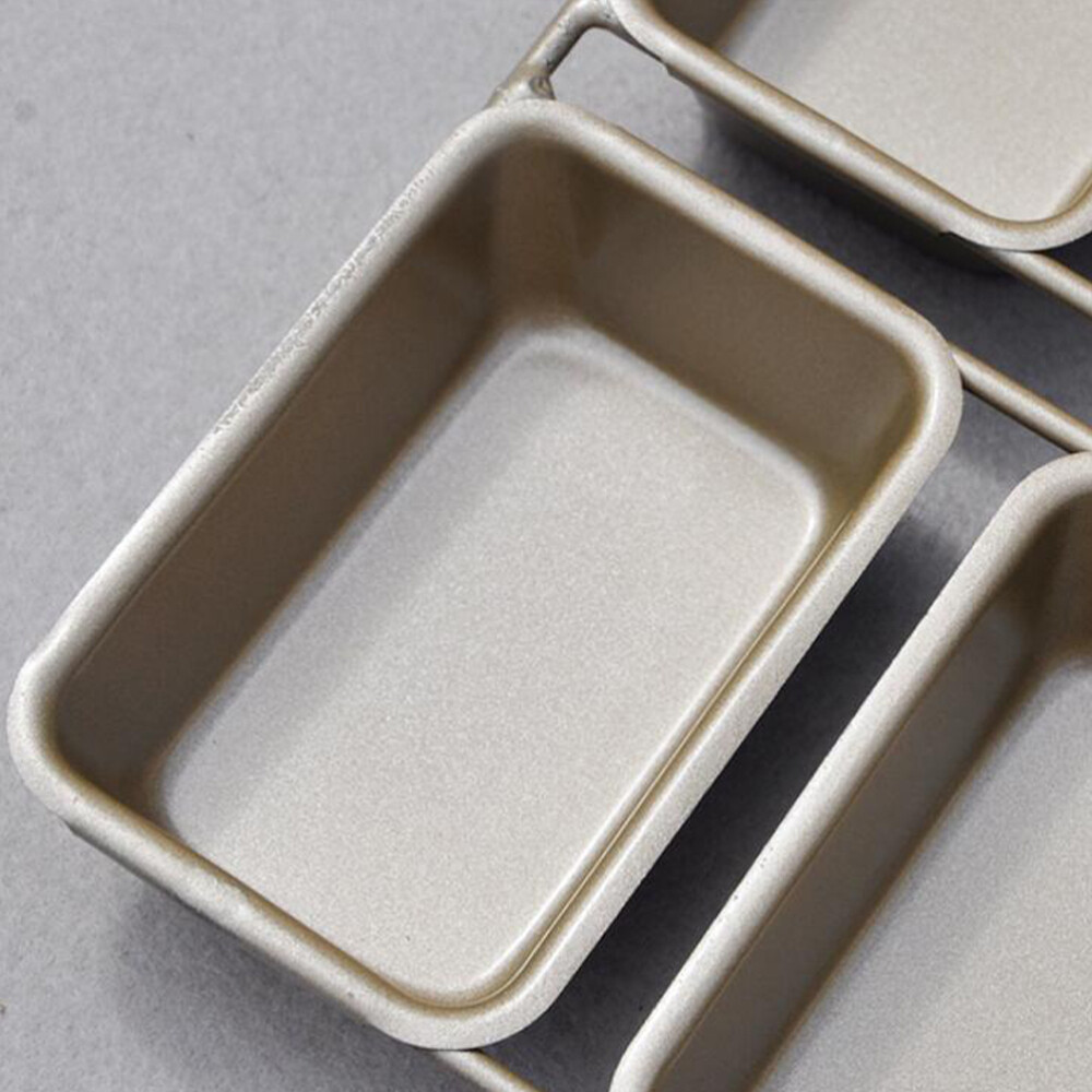 Rectangular Non-stick Baking Mold 6 Grids Toast Mould Baking Gadget Cake Mold US